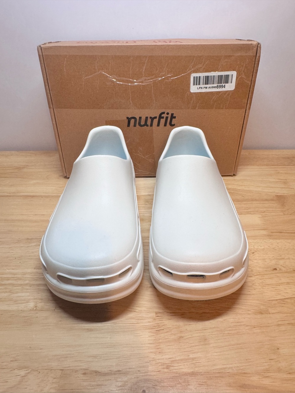 Nurfit Nurstep White Nursing Shoes Women’s 6